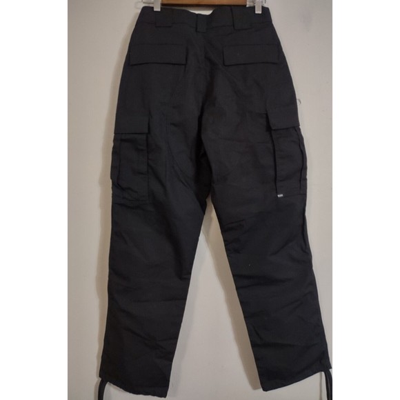 511 TACTICAL PANTS SZ 31 1/2-35 Reg Model#74003 CARGO BLACK - Picture 2 of 7